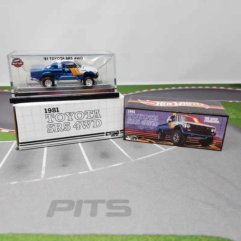 1981 Toyota Sr5 4 Wd * Hot Wheels Rlc Red Line Club 1