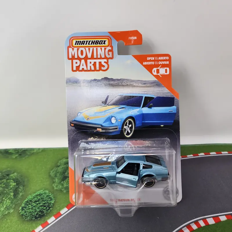 1982 Datsun 280 Zx * Light Blue * Matchbox Moving Parts 1