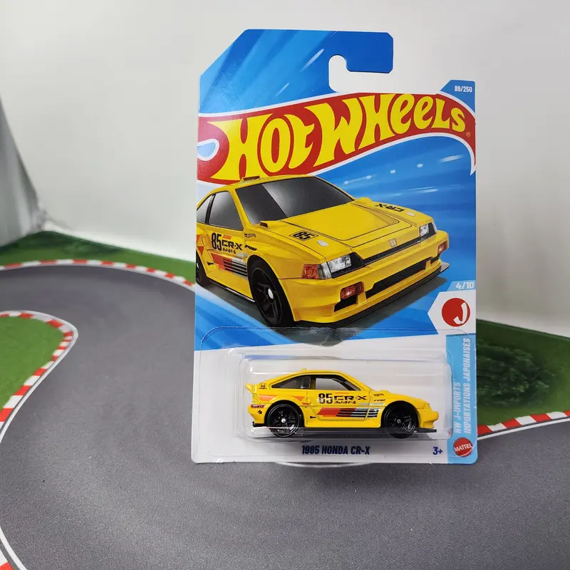 1985 Honda Cr-X #89 * Yellow * 2026 Hot Wheels Case E 1