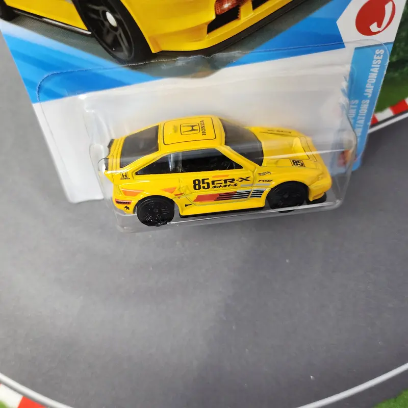 1985 Honda Cr-X #89 * Yellow * 2026 Hot Wheels Case E 2