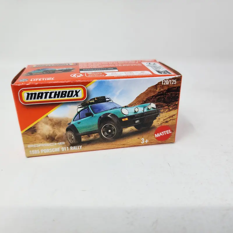 1985 Porsche 911 Rally #120 * 2025 Matchbox Power Grabs Case E 1