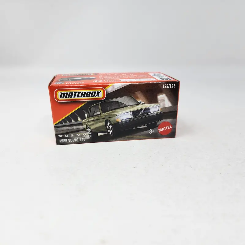 1986 Volvo 240 #122 * 2026 Matchbox Power Grabs Case A 1