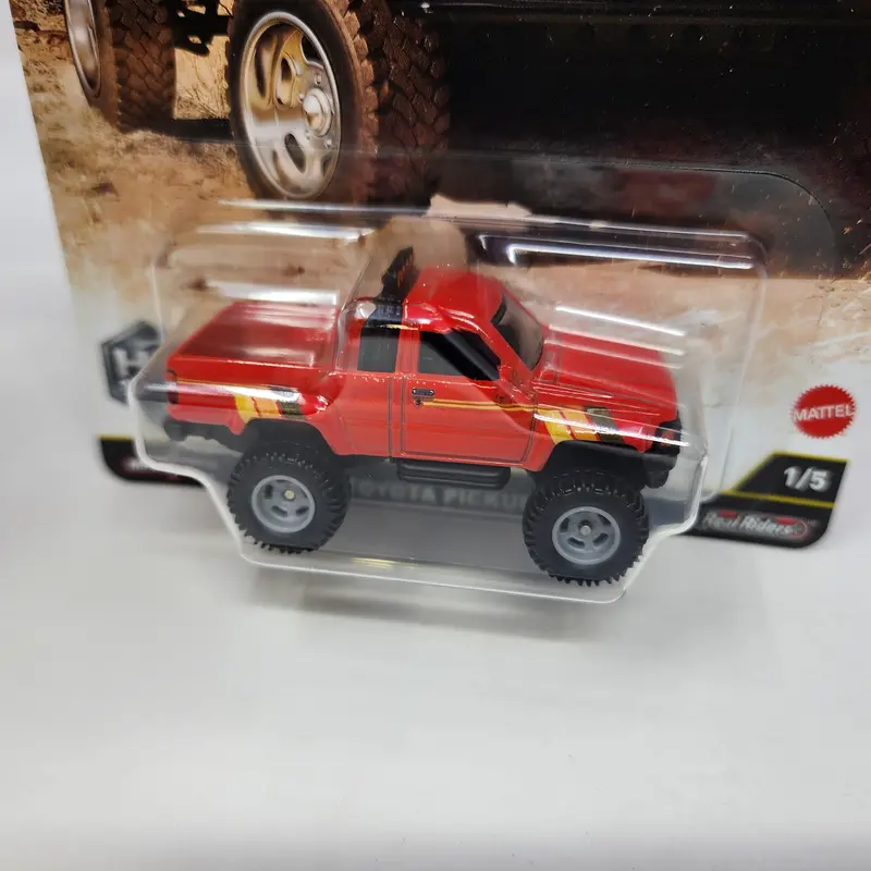 1987 Toyota Pickup Truck 1/5 * 2025 Hot Wheels Car Culture Off Road Case H 2