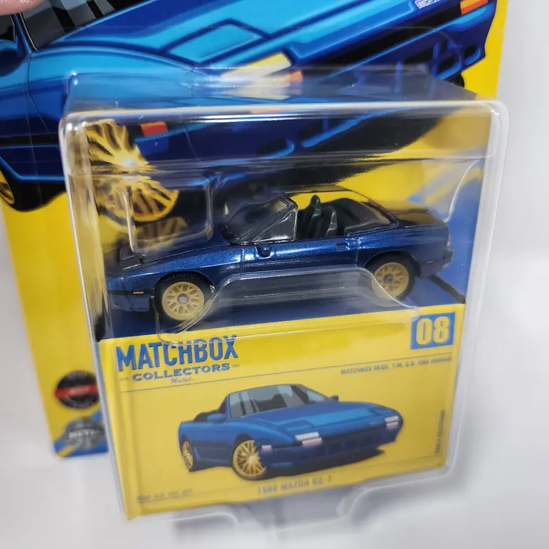 1988 Mazda Rx-7 #08 * 2025 Matchbox Collectors Case B 2