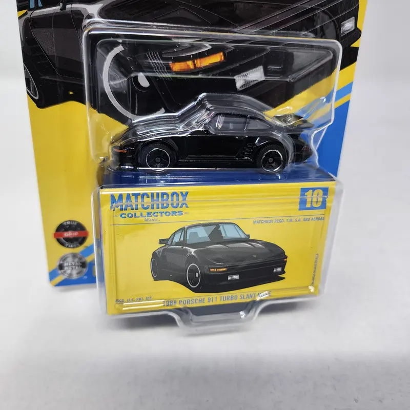 1988 Porsche 911 Turbo Slant Nose #10 * 2026 Matchbox Collectors Case F 2