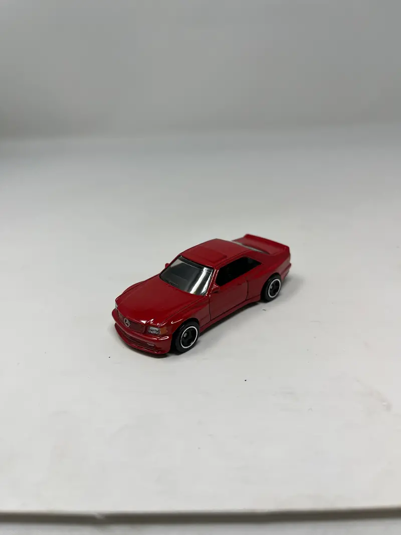 1989 Merceds-Benz 560 Sec Amg * Red * Hot Wheels 1:64 Scale Loose Diecast Model 1