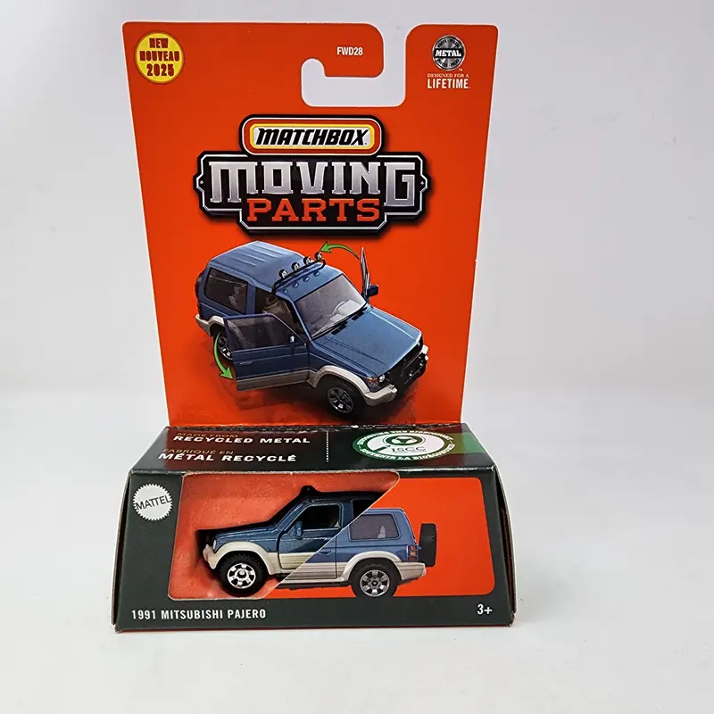 1991 Mitsubishi Pajero * 2025 Matchbox Moving Parts Case E 1