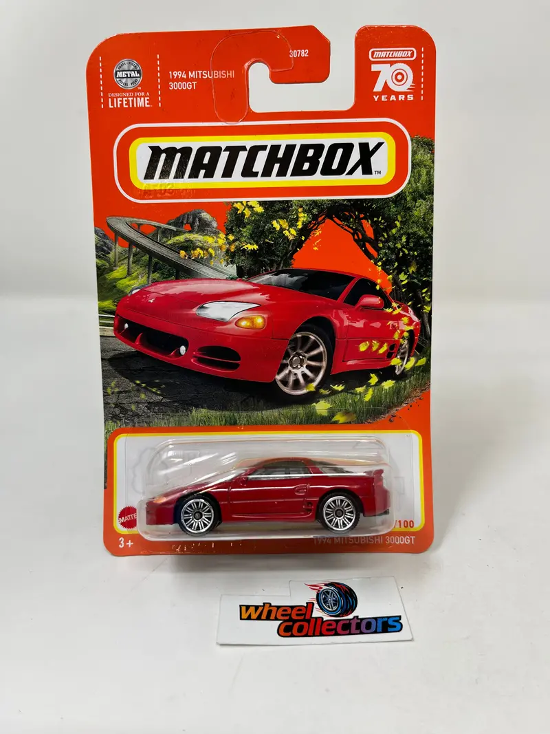 1994 Mitsubishi 3000Gt #68 * Red * 2023 Matchbox Case Q 1