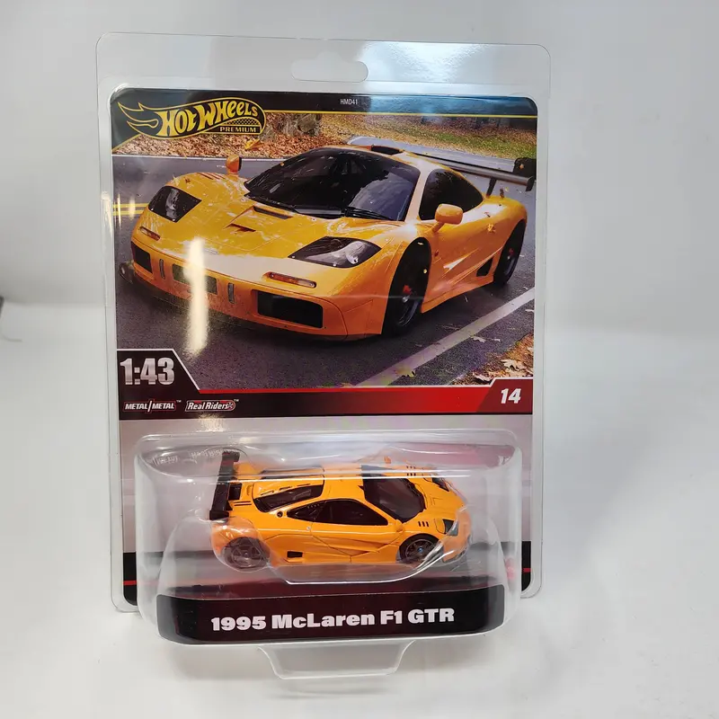 1995 Mclaren F1 Gtr * Orange * 2024 Hot Wheels 1:43 Scale Series Case F 1
