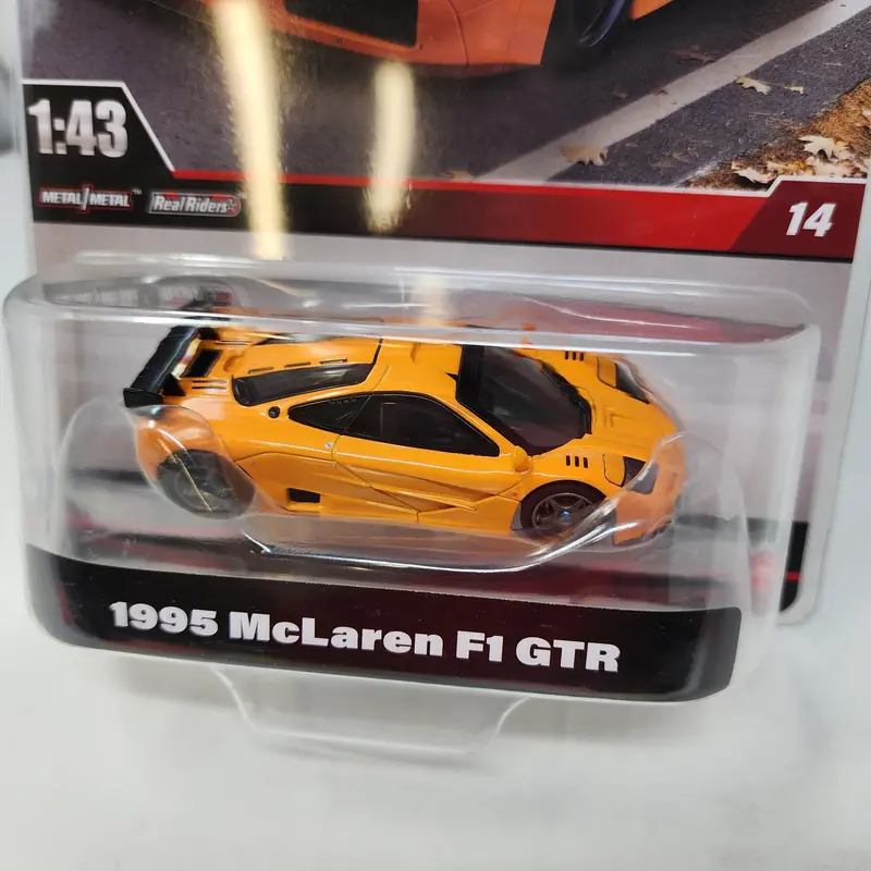 1995 Mclaren F1 Gtr * Orange * 2024 Hot Wheels 1:43 Scale Series Case F 2