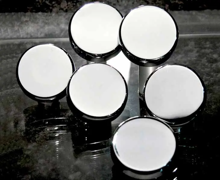 1997-2013 C5/C6 Corvette - Fluid Cap Cover Set 6Pc Manual Transmission| Triple Plated Chrome 1