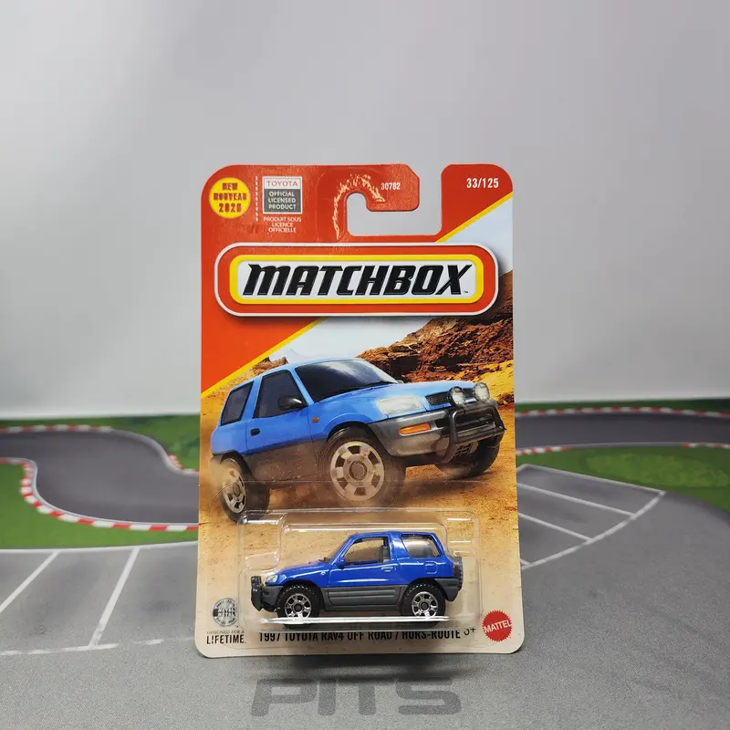 1997 Toyota Rav4 Off Road #33 * Blue * 2026 Matchbox Basic Case D 1