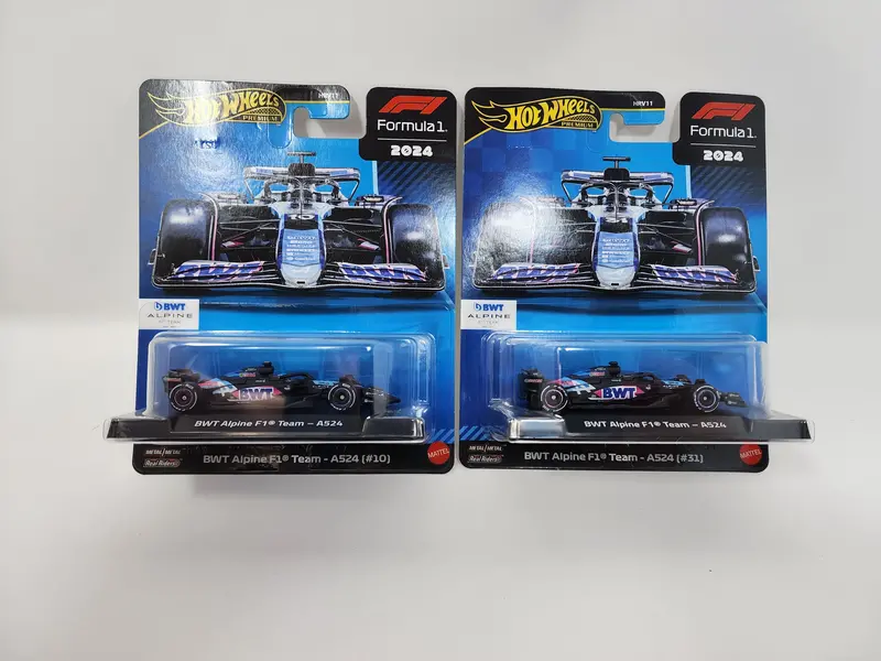 2 Car Set * Bwt Alpine * #31 Ocon & #10 Gasly * 2025 Hot Wheels Formula 1 - 2024 Series 1