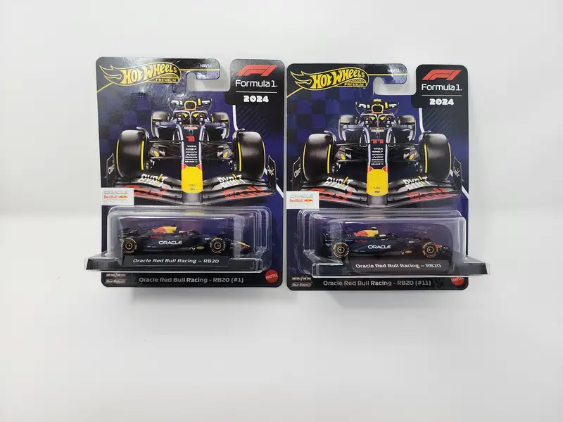 2 Car Set * Oracle Red Bull Racing * #1 Max & #11 Perez * 2025 Hot Wheels Formula 1 - 2024 Series 1