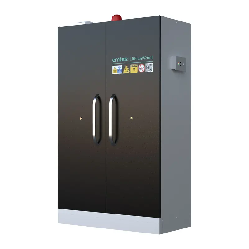 2 Door Lithiumvault Firepro® Cabinet With Control Panel & Charging - Ch-L5f2pgk 1