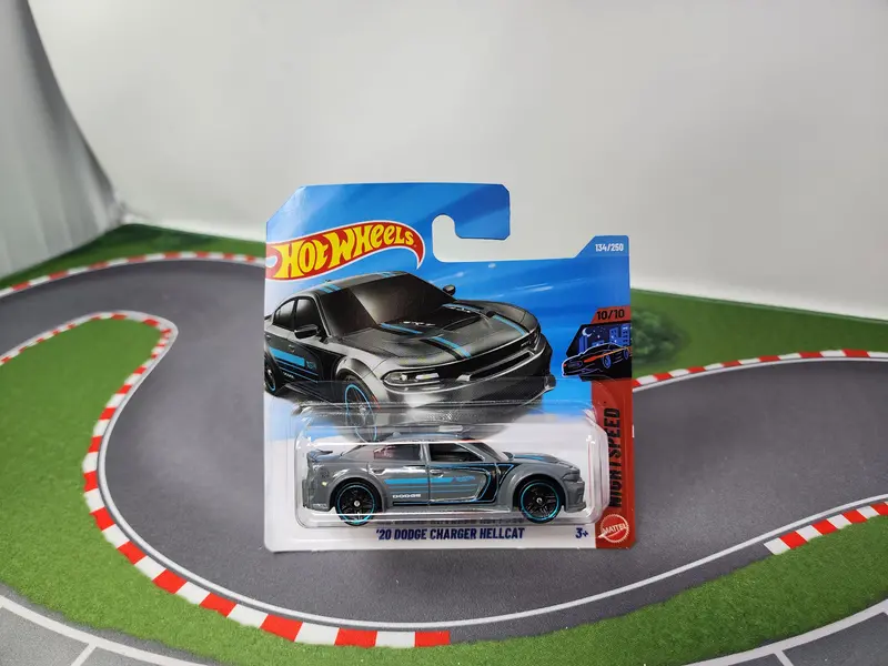 '20 Dodge Charger Hellcat #134 * Grey * Short Card 2026 Hot Wheels Case F 1