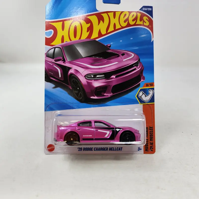 '20 Dodge Charger Hellcat #240 * Pink * 2025 Hot Wheels  New! N Case 1
