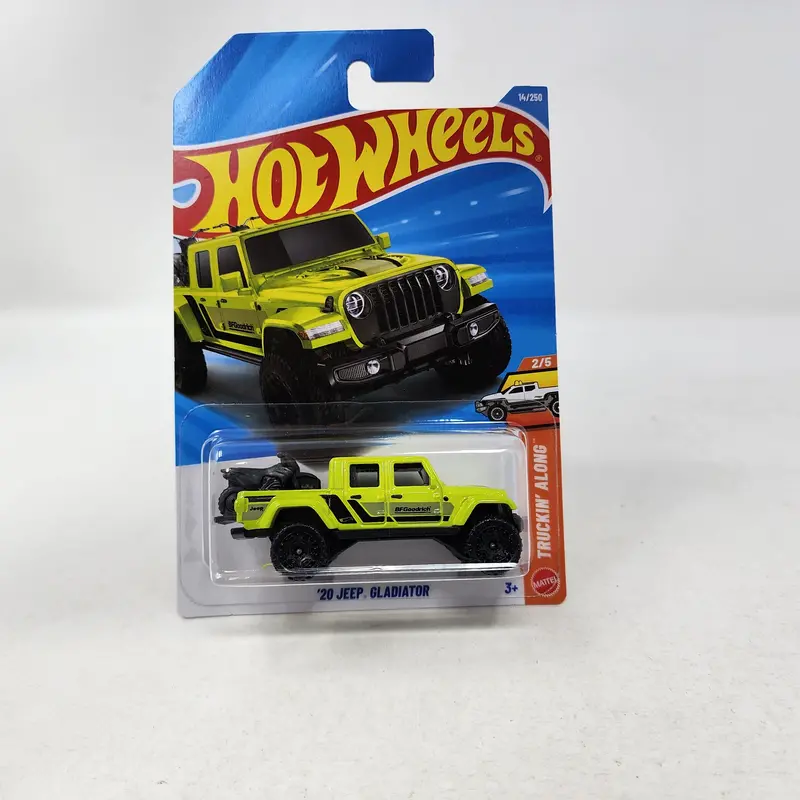 '20 Jeep Gladiator #14 * Lime Green * 2026 Hot Wheels 1
