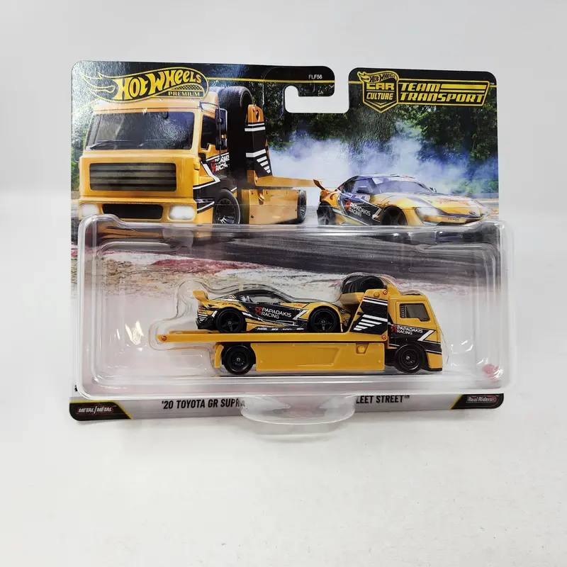 '20 Toyota Gr Supra & Fleet Street * 2026 Hot Wheels Team Transport Car Culture Case J 1