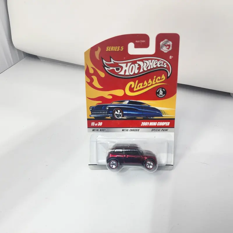 2001 Mini Cooper 15 * Red * Hot Wheels Classics 1