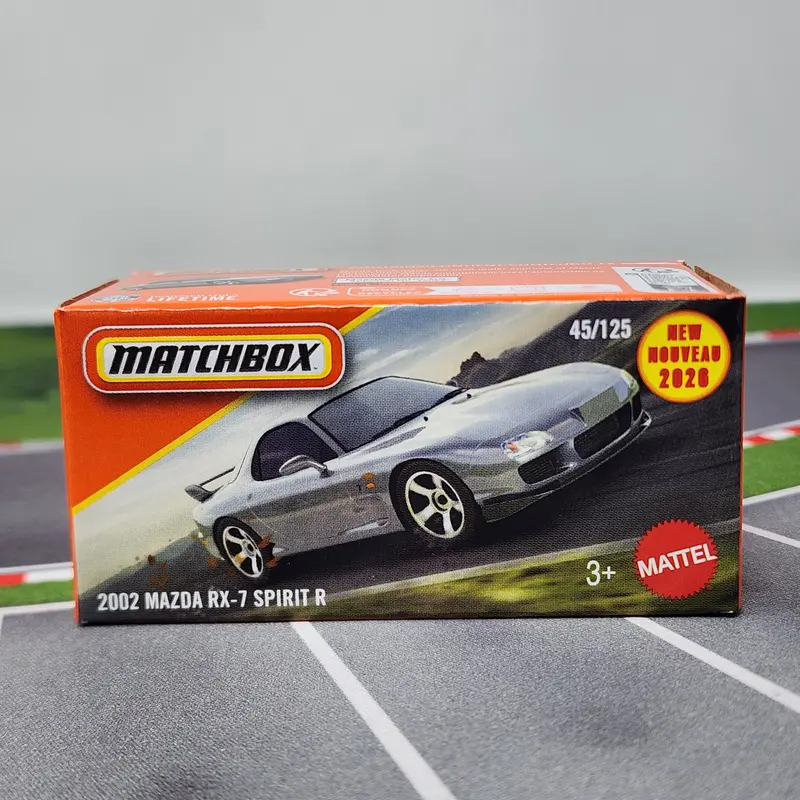 2002 Mazda Rx-7 Spirit R #45 * 2026 Matchbox Power Grabs Case D 1