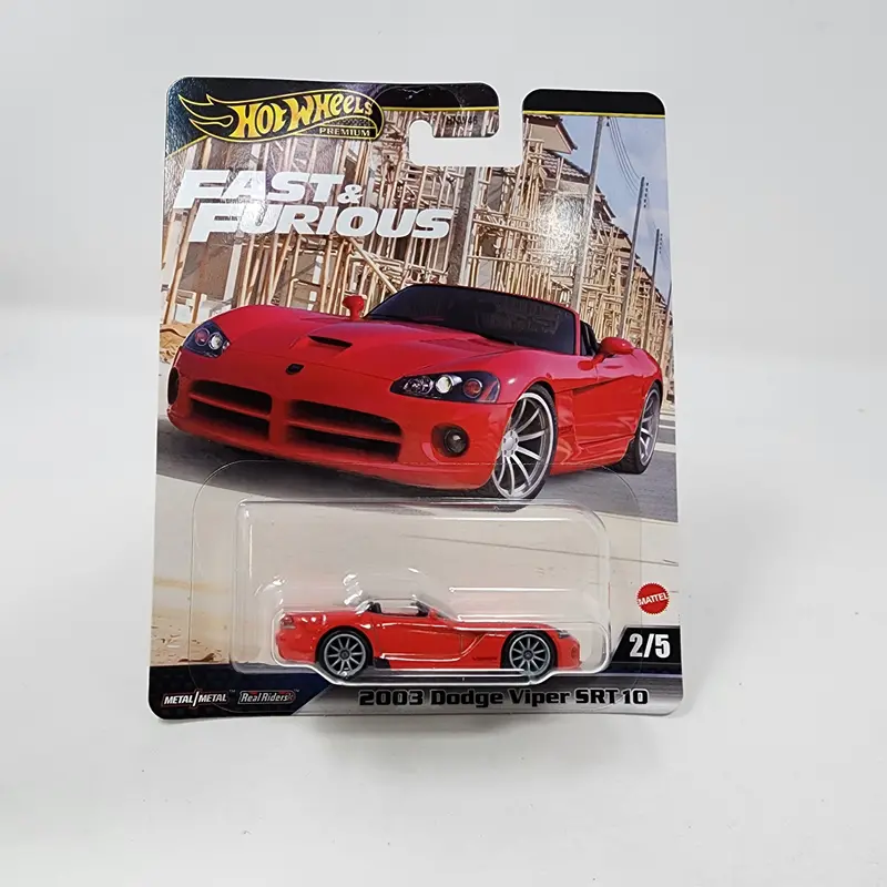 2003 Dodge Viper Srt10 #2/5 * 2024 Hot Wheels Fast & Furious 1