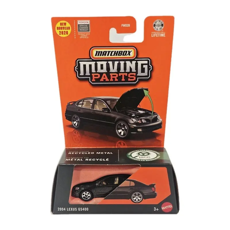 2004 Lexus Gs400 * Black * 2026 Matchbox Moving Parts 1