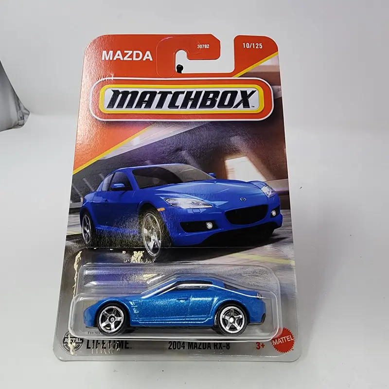 2004 Mazda Rx-8 #10 * Blue * 2025 Matchbox Basic Case C 1
