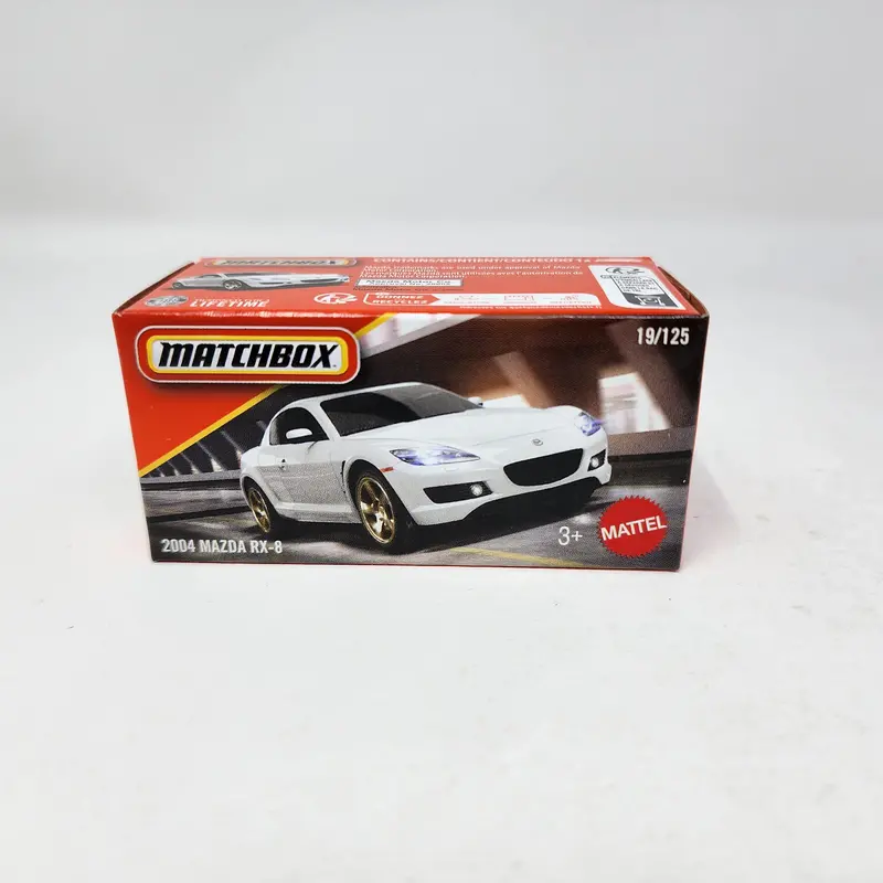 2004 Mazda Rx-8 #19 * 2026 Matchbox Power Grabs Case C 1