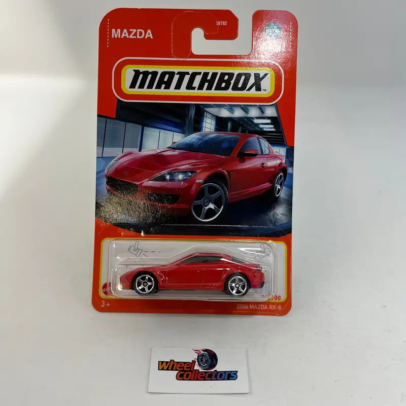 2004 Mazda Rx-8 * Red * 2024 Matchbox Basic Series Case F 1