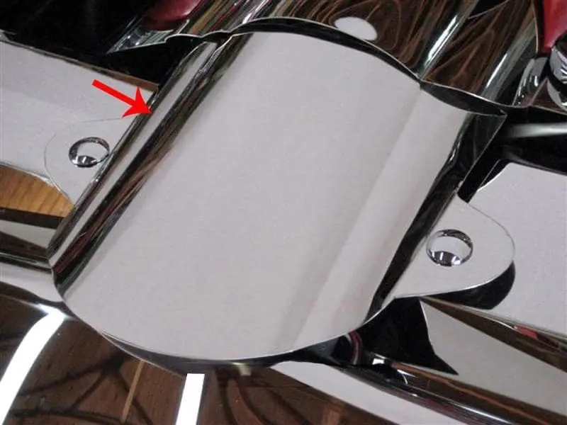 2005-2007 C6 Corvette - Air Tube Cover | Polished Stainless Steel 2