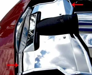 2005-2007 C6 Corvette - Radiator Cover [2005-07]| Polished Stainless Steel 1