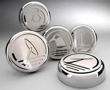 2005-2013 C6 Corvette - Executive Series Fluid Cap Covers 5Pc Auto Transmission 1