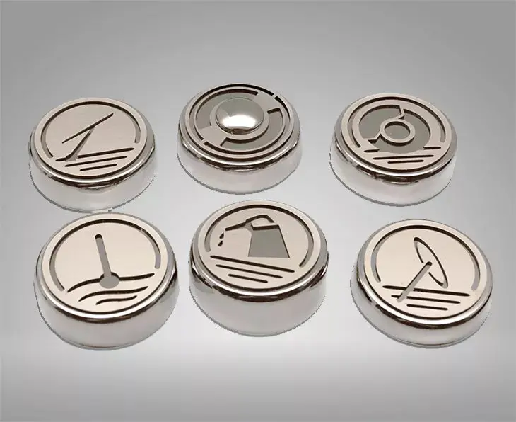 2005-2013 C6 Corvette - Executive Series Fluid Cap Covers 6Pc Manual Transmission 1