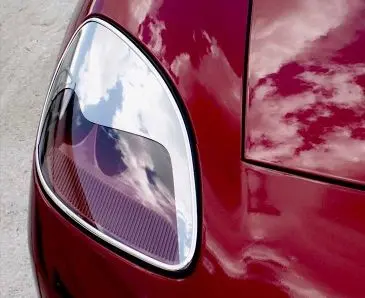 2005-2013 C6 Corvette - Headlight Aggressive Eyebrow Kit 2Pc | Chrome-Plated Abs 1