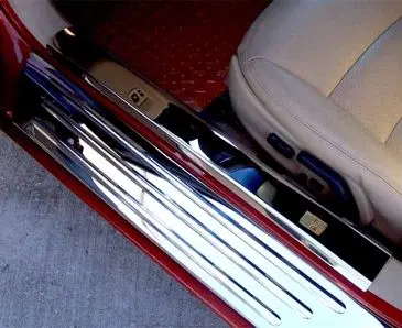 2005-2013 C6 Corvette - Inner Door Sills 2Pc | Polished Stainless Steel 1