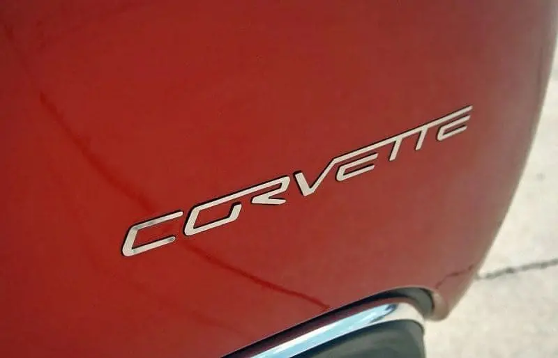 2005-2013 C6 Corvette - Rear Bumper & Dash Corvette Letter Set | Polished Stainless Steel 1