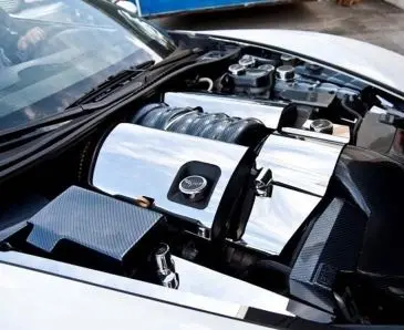 2005-2013 C6/Gs Corvette - Fuel Rail Covers | Polished Stainless Steel, Choose Type 1