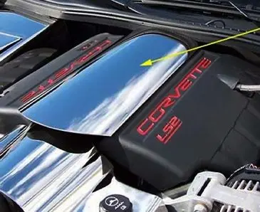 2005-2013 C6/Gs/Z06 Corvette - Plenum Cover | Polished Stainless Steel 1
