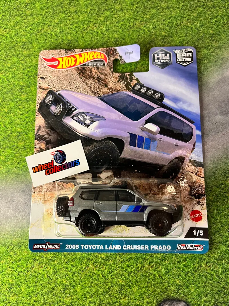 2005 Toyota Land Crusier Prado * 2023 Hot Wheels Off Road Car Culture Case F 1
