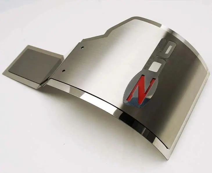 2006-2013 Z06 Corvette - Z06 Deluxe Alternator Cover | Polished & Brushed Stainless 2