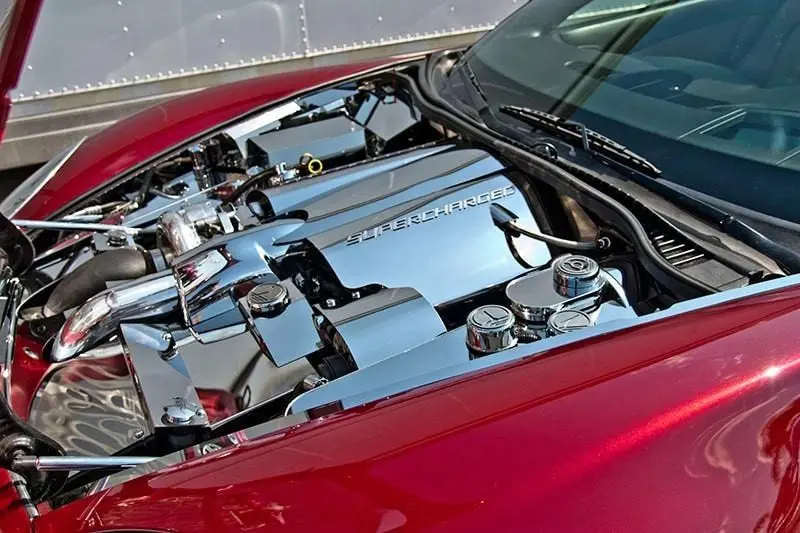 2008-2013 C6/Gs Corvette - Fuel Rail Covers Replacement Style W/Cap Cover | Polished Stainless Steel 2