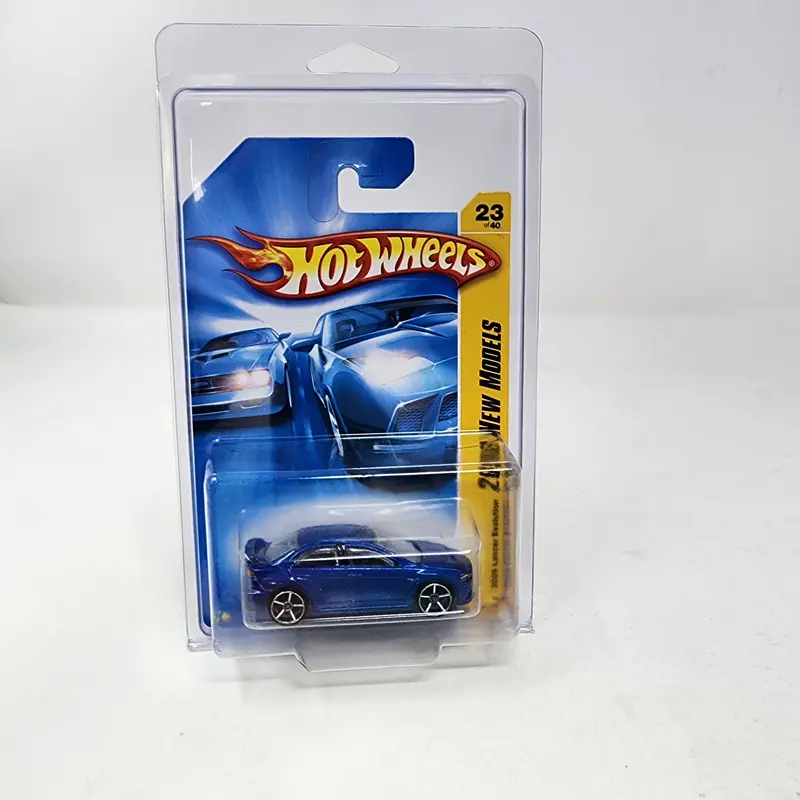 2008 Lancer Evolution #23 * Blue W/ Oh5 Rims * Hot Wheels 2008 1