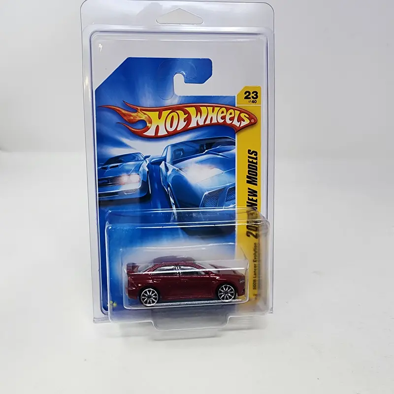 2008 Lancer Evolution #23 * Burgundy W/ 10Sp Rims * Hot Wheels 2008 1