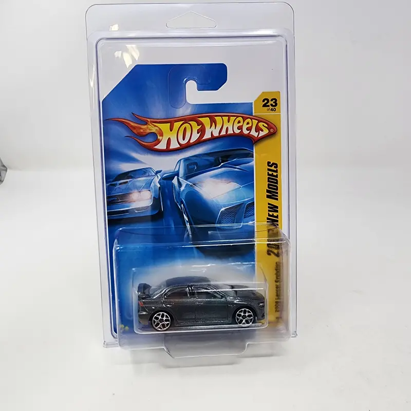 2008 Lancer Evolution #23 * Grey W/ Y5 Rims * Hot Wheels 2008 1