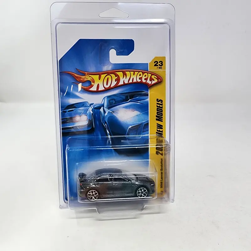 2008 Lancer Evolution #23 * Grey W/ Y5 Rims * Hot Wheels 2008 1