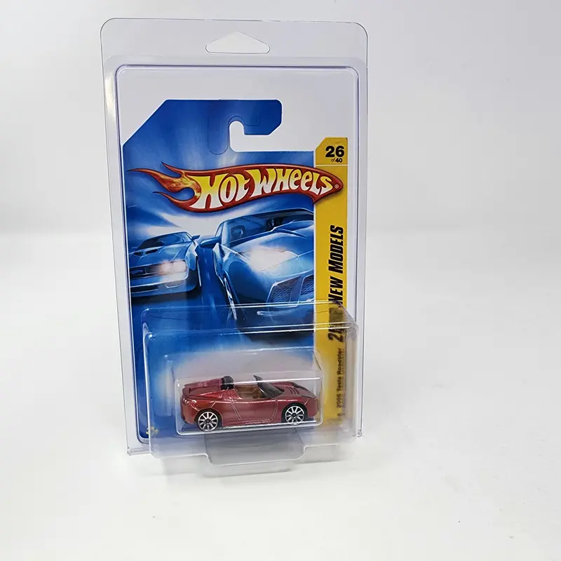 2008 Tesla Roadster #26 * Burgundy * Hot Wheels 2008 1