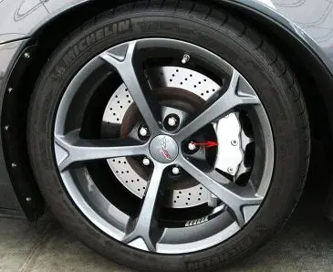2010-2013 C6 Gs/Z06 Corvette - Caliper Face Plate 18Pc | Polished Stainless Steel 1