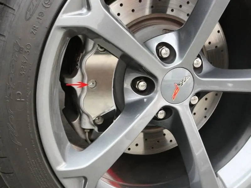 2010-2013 C6 Gs/Z06 Corvette - Caliper Face Plate 18Pc | Polished Stainless Steel 2