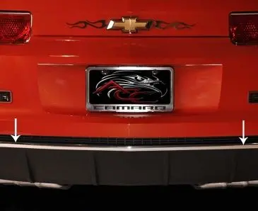 2010-2013 Camaro - Rear Valance Trim | Classic Chrome Vinyl 1